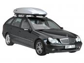 Thule tetőbox - Spirit 820 fényes ezüst - Autón